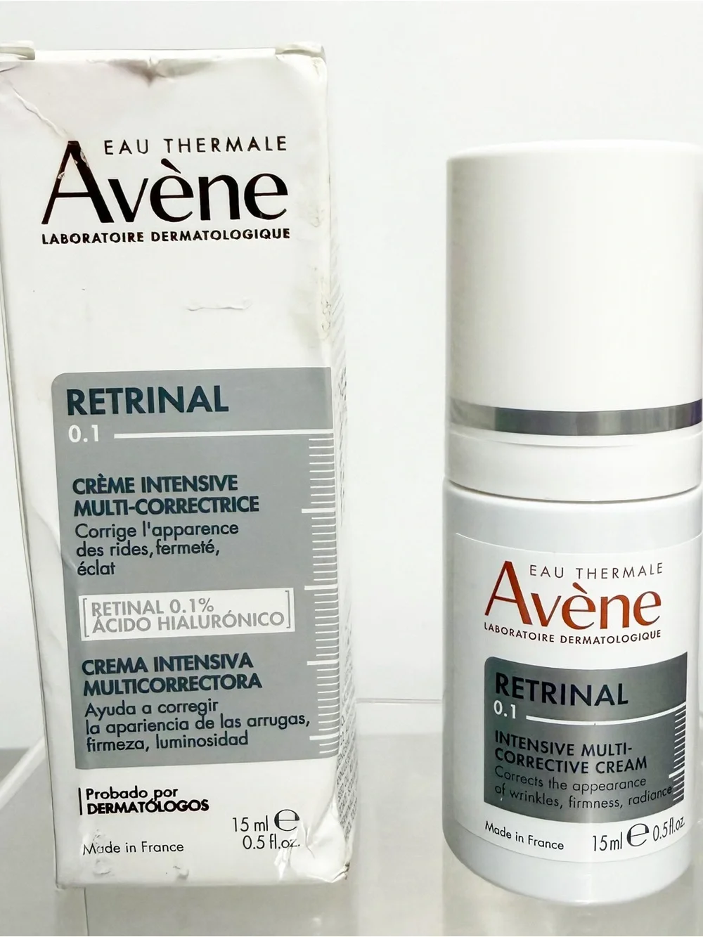 AVENE Retrinal 0.1 Intensive Multi-Corrective Cream 15 ml - NEW in Box